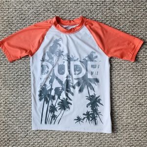 Children's Place Sport "Dude" Rashgaurd Shirt